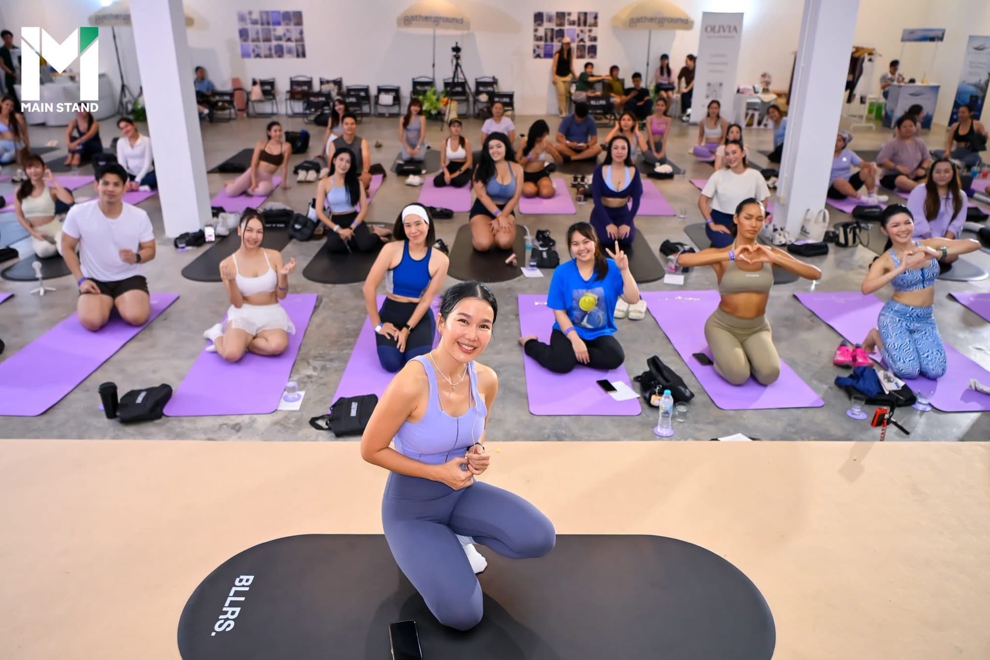 BLLRS. wellness pop-up at gatherground.