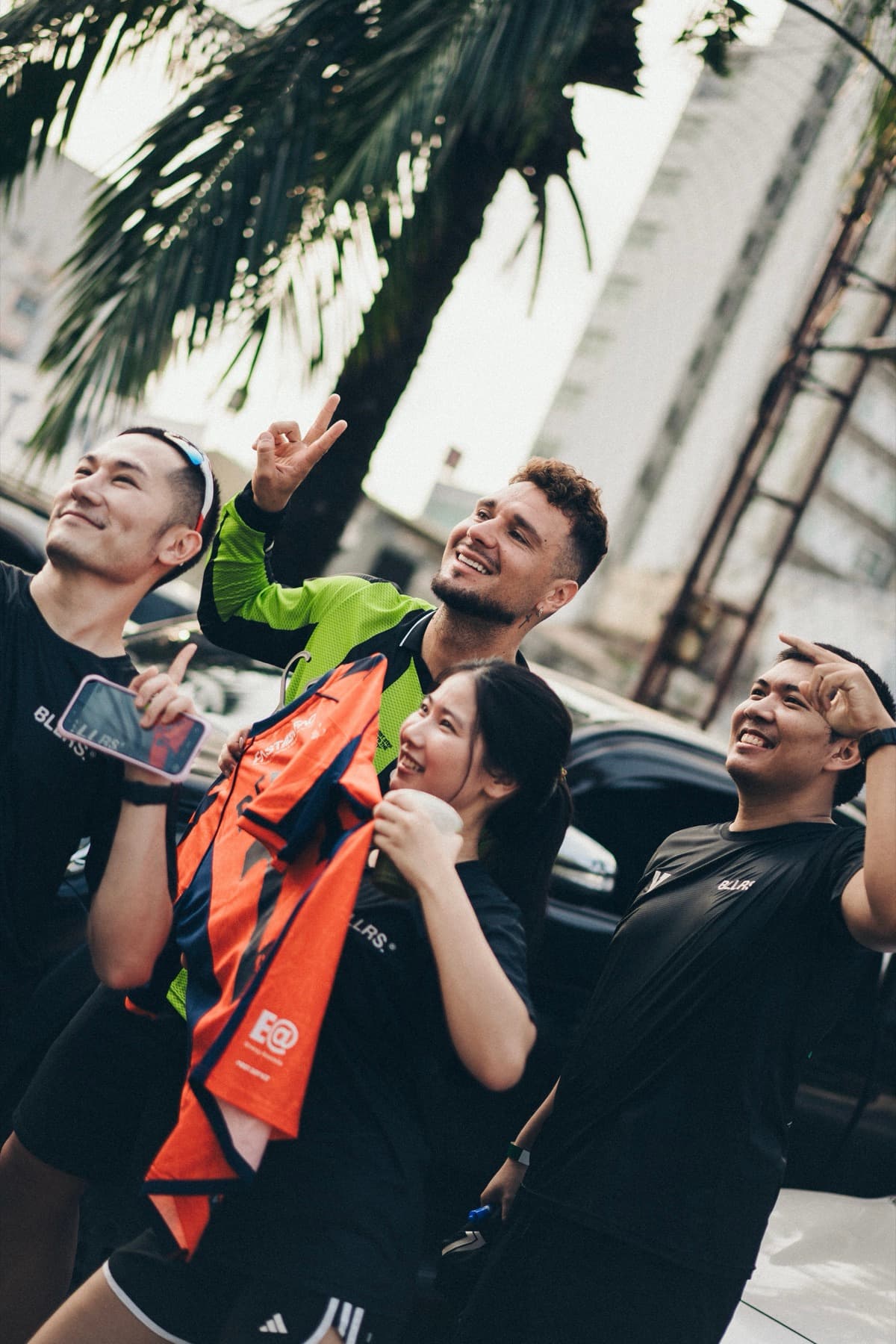 Testimonial · Run club celebration